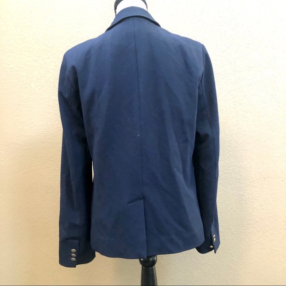 Jcrew navy blue blazer Sz 12 - Picture 5 of 7